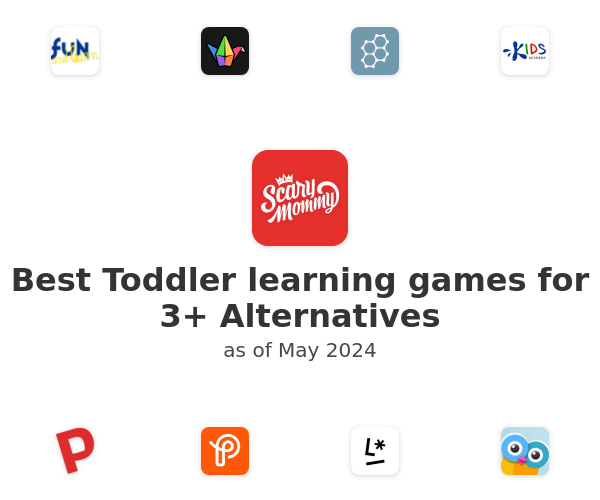 Best Toddler learning games for 3+ Alternatives