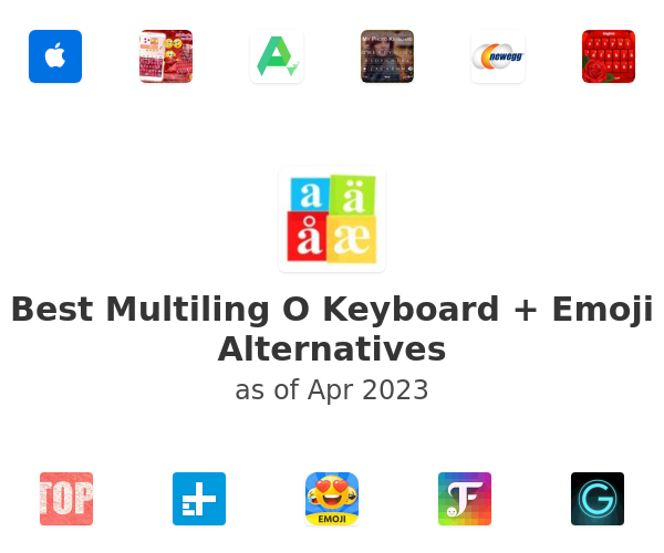 Best Multiling O Keyboard + Emoji Alternatives
