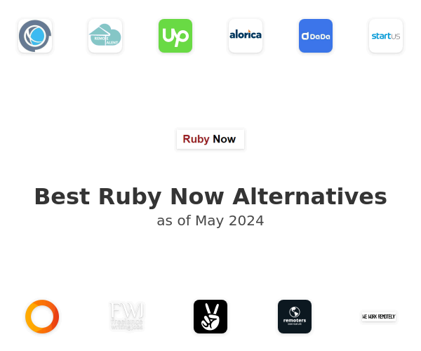 Best Ruby Now Alternatives