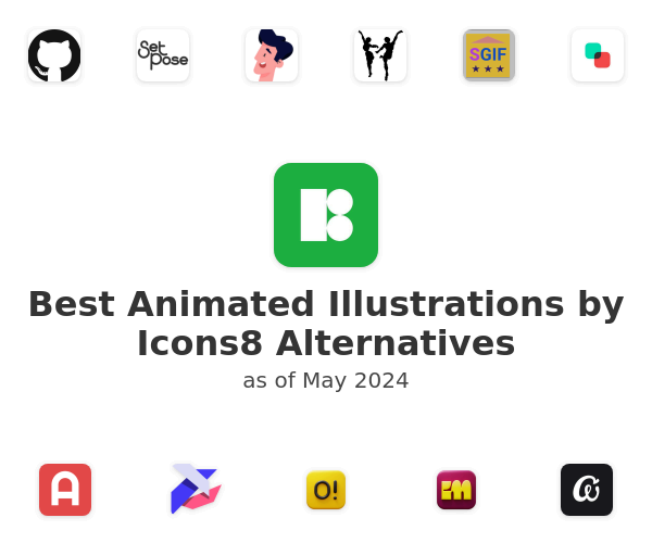 Best Animated Illustrations by Icons8 Alternatives