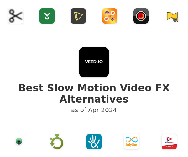 Best Slow Motion Video FX Alternatives