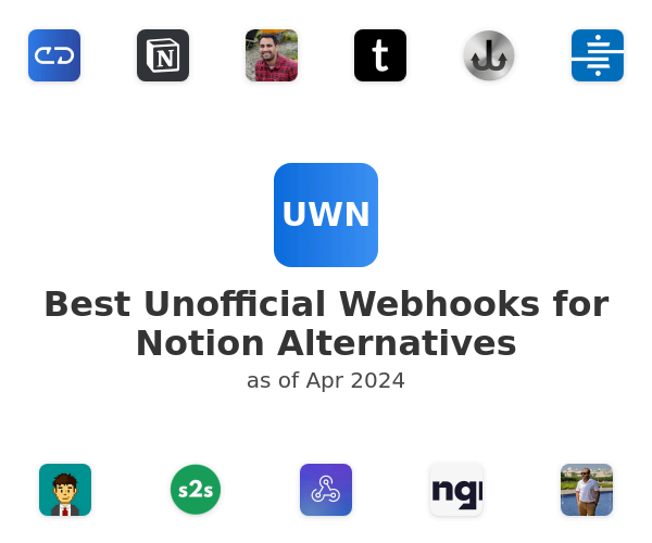 Best Unofficial Webhooks for Notion Alternatives