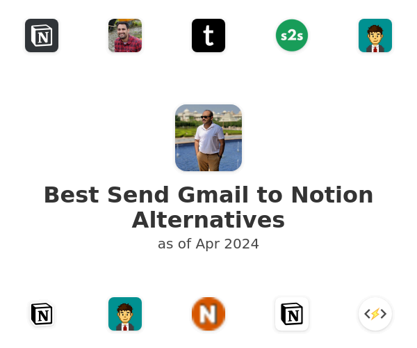 Best Send Gmail to Notion Alternatives