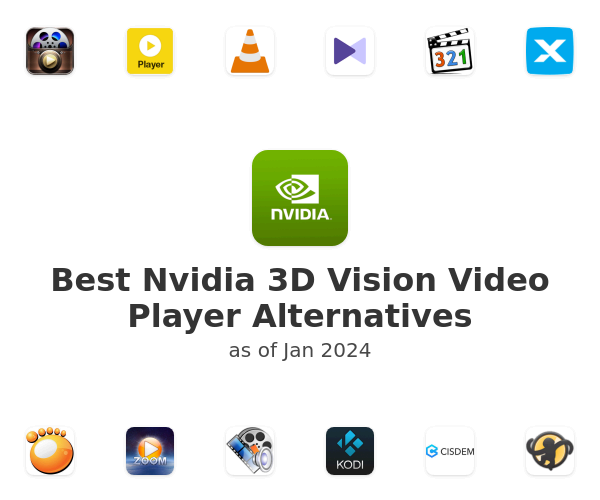 Best Nvidia 3D Vision Video Player Alternatives