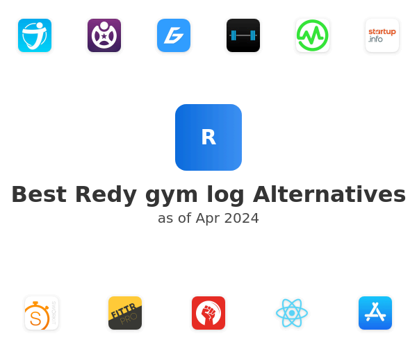 Best Redy gym log Alternatives
