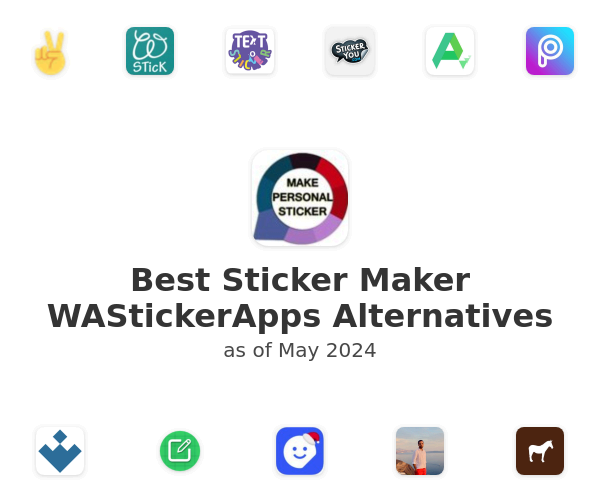 Best Sticker Maker WAStickerApps Alternatives