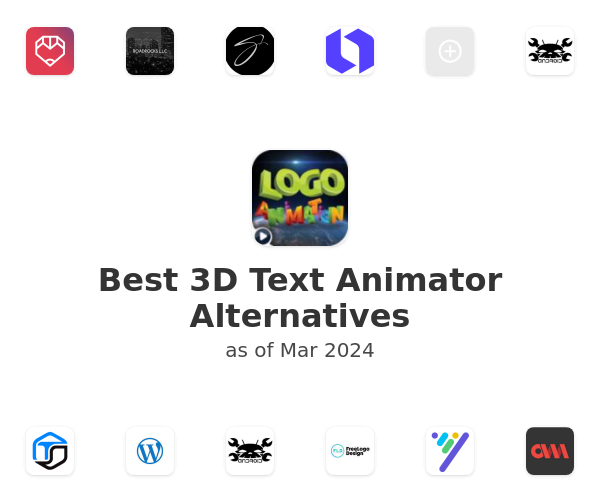 Best 3D Text Animator Alternatives