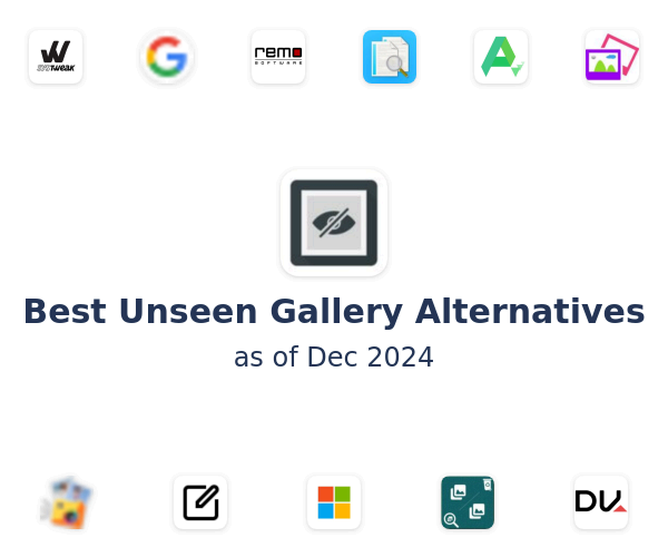 Best Unseen Gallery Alternatives