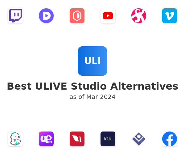 Best ULIVE Studio Alternatives