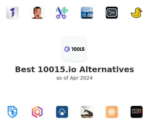 Best 10015.io Alternatives
