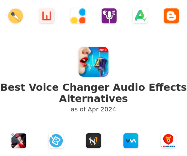 Best Voice Changer Audio Effects Alternatives