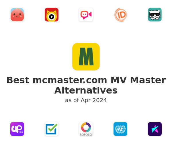 Best mcmaster.com MV Master Alternatives