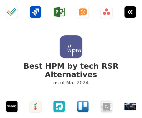 Best HPM by tech RSR Alternatives
