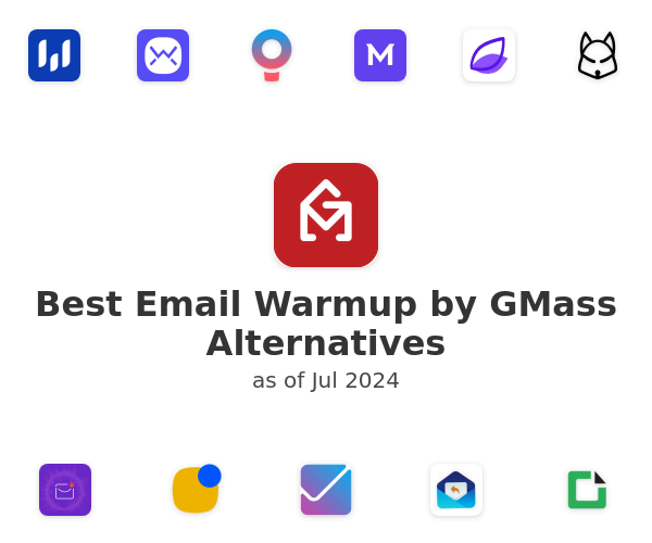 Best Email Warmup by GMass Alternatives
