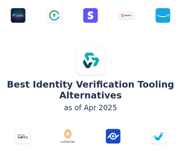 Best Identity Verification Tooling Alternatives
