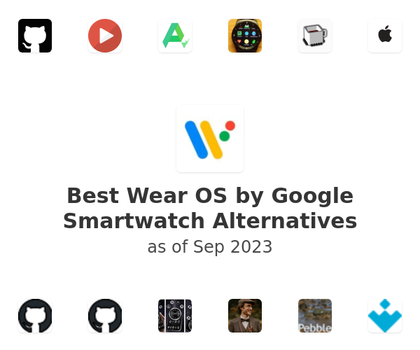 Best Wear OS by Google Smartwatch Alternatives