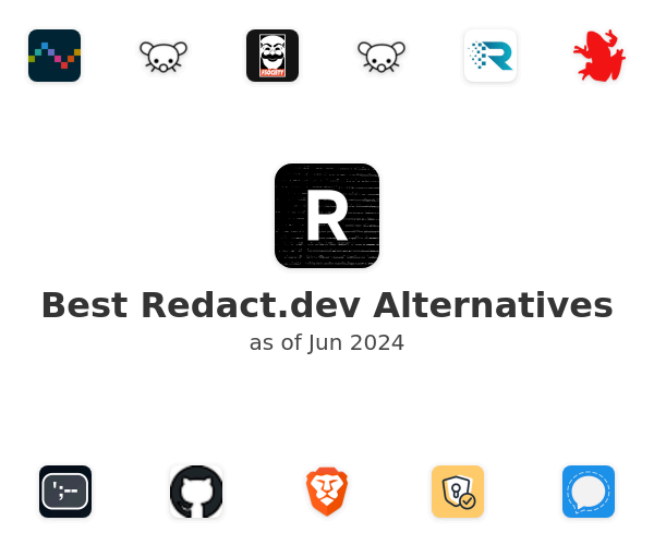 Best Redact.dev Alternatives