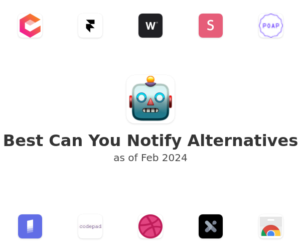 Best Can You Notify Alternatives