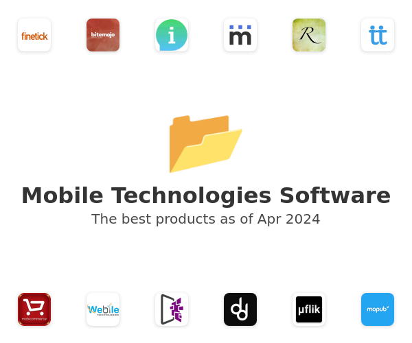 The best Mobile Technologies products