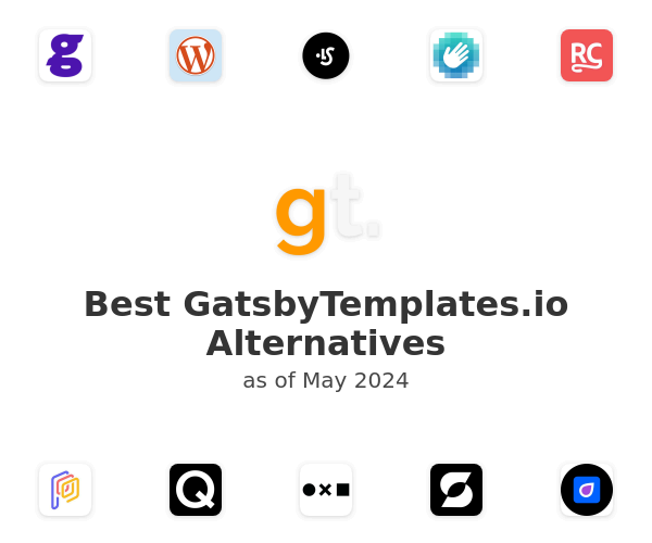 Best GatsbyTemplates.io Alternatives