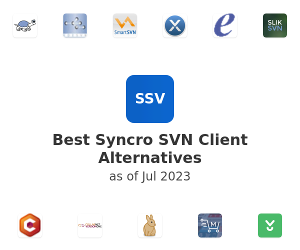 Best Syncro SVN Client Alternatives