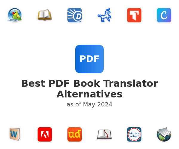 Best PDF Book Translator Alternatives