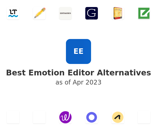 Best Emotion Editor Alternatives