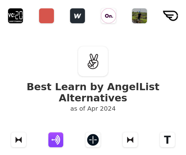 Best Learn by AngelList Alternatives