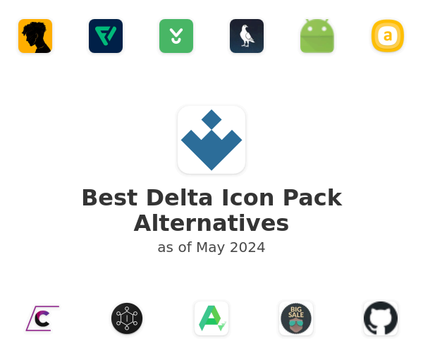 Best Delta Icon Pack Alternatives