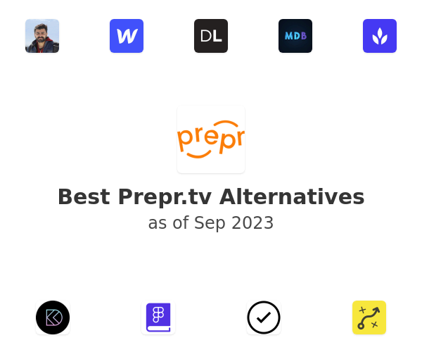 Best Prepr.tv Alternatives