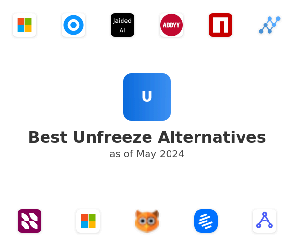 Best Unfreeze Alternatives