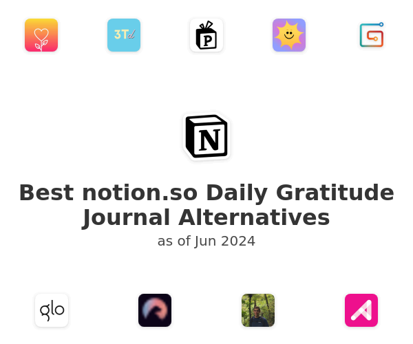 Best notion.so Daily Gratitude Journal Alternatives
