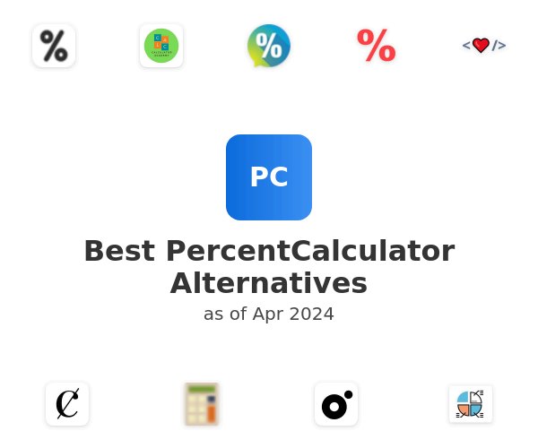 Best PercentCalculator Alternatives