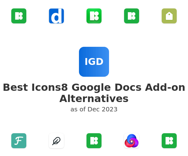 Best Icons8 Google Docs Add-on Alternatives