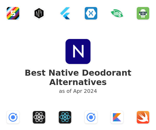 Best Native Deodorant Alternatives