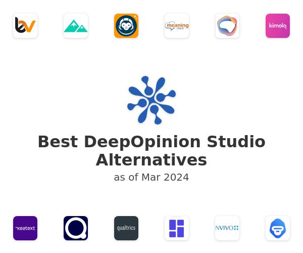 Best DeepOpinion Studio Alternatives