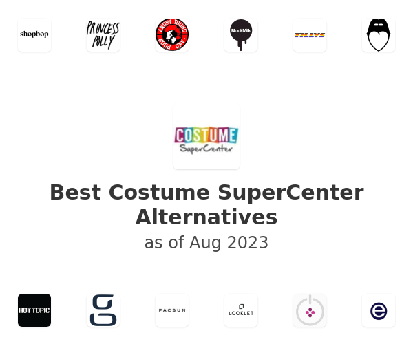 Best Costume SuperCenter Alternatives