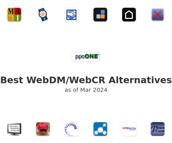 Best WebDM/WebCR Alternatives
