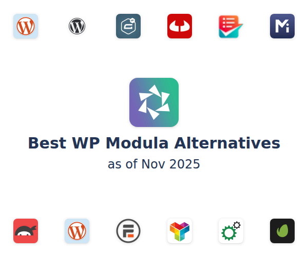 Best WP Modula Alternatives