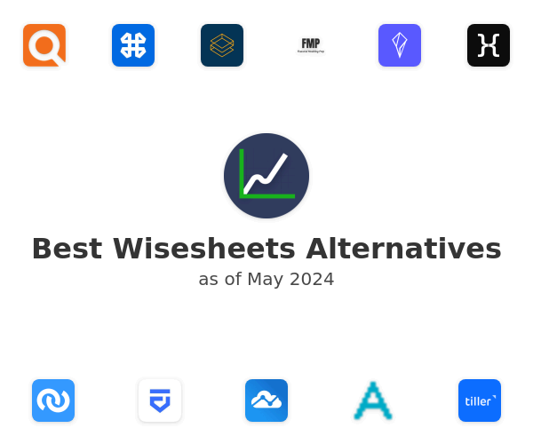 Best Wisesheets Alternatives