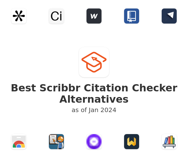 Best Scribbr Citation Checker Alternatives