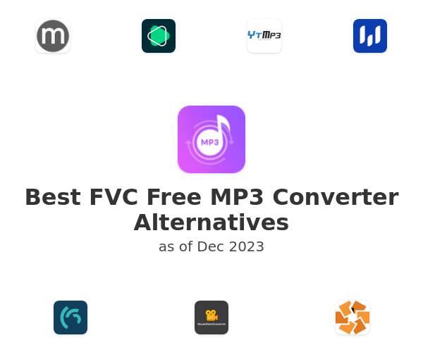Best FVC Free MP3 Converter Alternatives