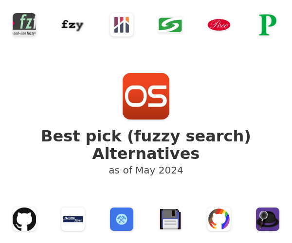 Best pick (fuzzy search) Alternatives
