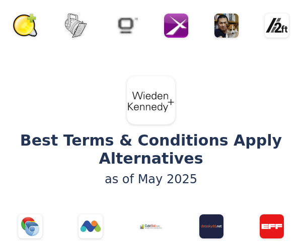 Best Terms & Conditions Apply Alternatives