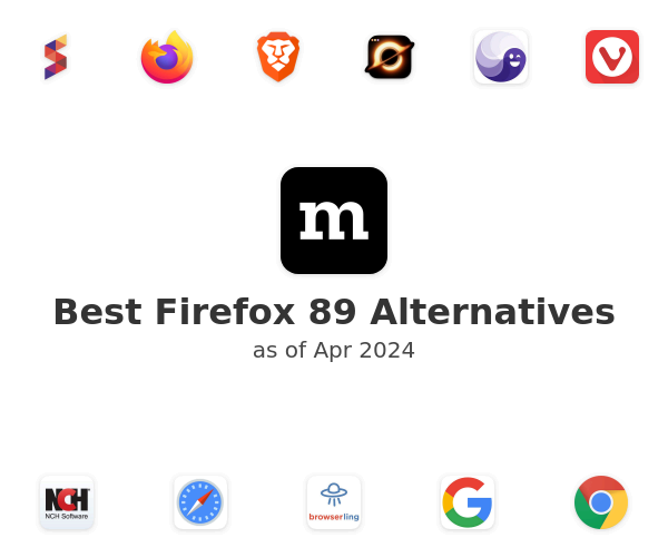 Best Firefox 89 Alternatives