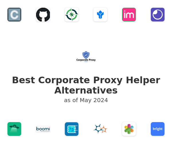 Best Corporate Proxy Helper Alternatives