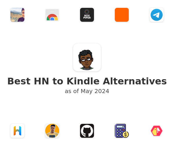 Best HN to Kindle Alternatives