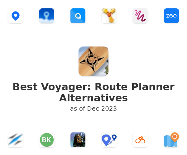 Best Voyager: Route Planner Alternatives