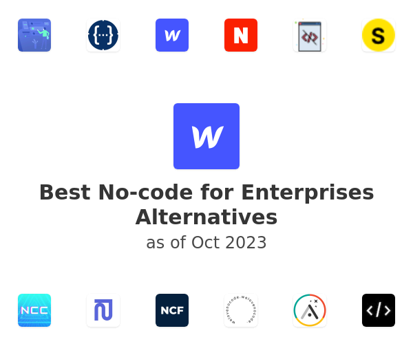Best No-code for Enterprises Alternatives