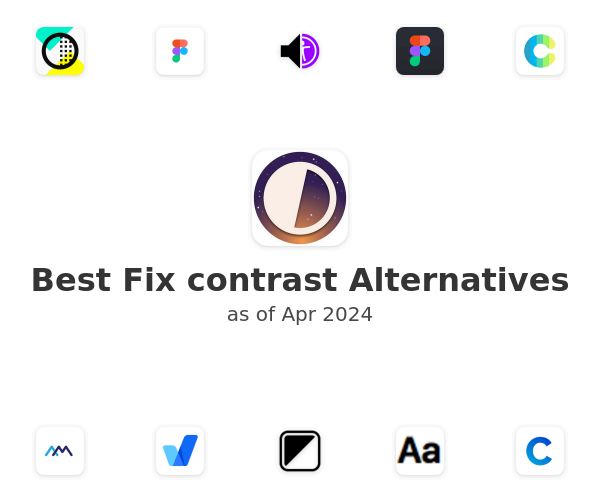 Best Fix contrast Alternatives
